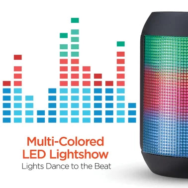 HyperGear® RaveMini Wireless LED Speaker