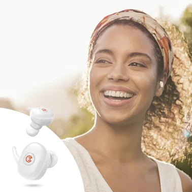 HyperGear® Active True Wireless Earbuds (White)