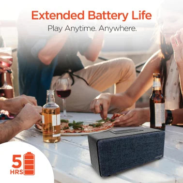 HyperGear® Fabrix 2 8-Watt Portable Bluetooth® Speaker with Microphone, Black