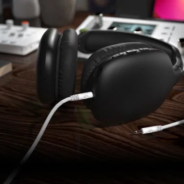 HyperGear® Vibe Over-Ear Wireless Bluetooth® Headphones with Microphone (Black)