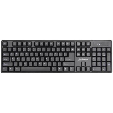 Manhattan® Wireless Keyboard & Optical Mouse Set