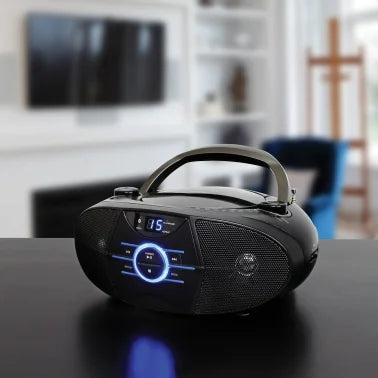 JENSEN® Portable Stereo CD Player with AM/FM Stereo Radio & Bluetooth®