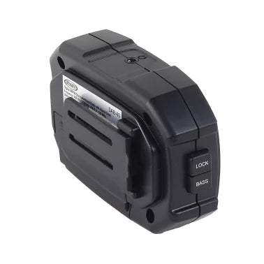 JENSEN® Armband Digital AM/FM Stereo Radio with Clock and Earbuds, Black, SAB-60