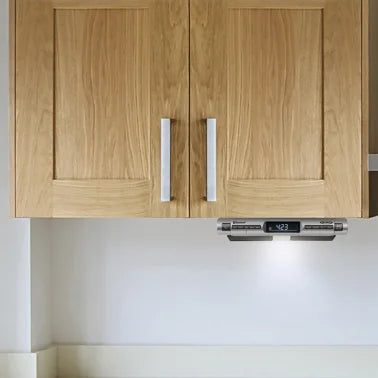 JENSEN® Under-Cabinet Universal Bluetooth® Music System, Silver, SMPS-628