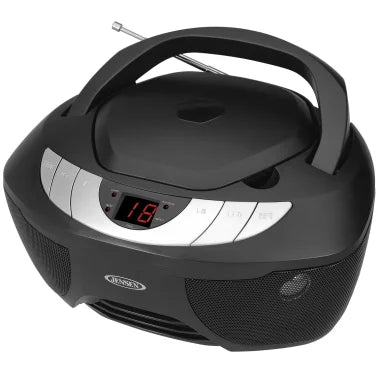JENSEN® Portable Stereo CD Player with AM/FM Radio