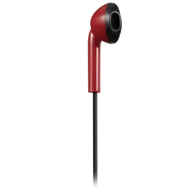 JVC® Retro In-Ear Wired Earbuds with Microphone (Red)