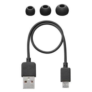 JVC® In-Ear Neckband Wireless Bluetooth® Headphones with Microphone and Air Cushion Support (Black)