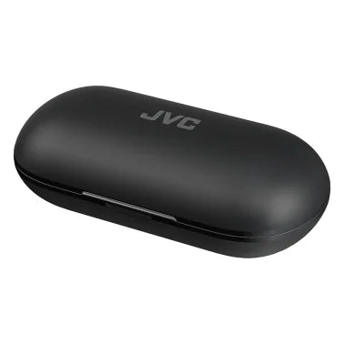 JVC® Nearphones Over-Ear Bluetooth® Earphones with Microphone, True Wireless with Charging Case, Noise Canceling, HA-NP35 (Black)