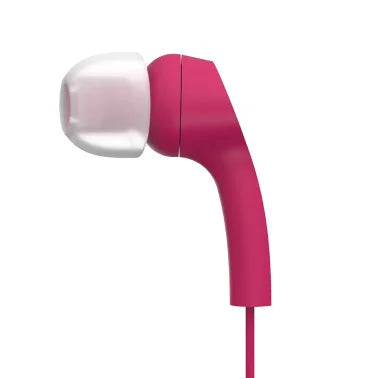 KOSS® KEB9i Earbuds with Microphone and In-Line Remote (Pink)