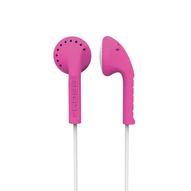 KOSS® On-Ear Earbuds, KE10 (Pink)
