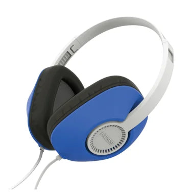 KOSS® Over-Ear Headphones with Microphone and In-Line Remote, UR23i (Blue)