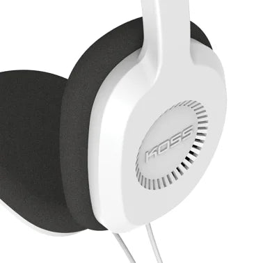 KOSS® On-Ear Headphones, KPH8 (White)
