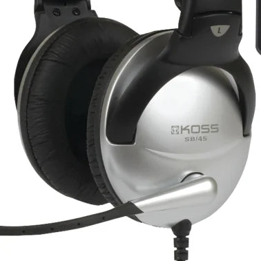 KOSS® SB45 USB Full-Size Over-Ear Communication Headset