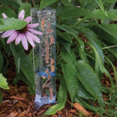 La Crosse Technology® 6-In. Patina Rain Gauge, Clear