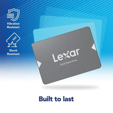 Lexar® NS100 2.5-In. SATA™ III (6 GB/s) Solid-State Drive (128 GB)