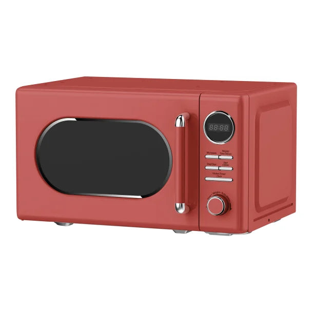 Magic Chef® 0.7-Cu. Ft. 700-Watt Retro Countertop Microwave (Red)