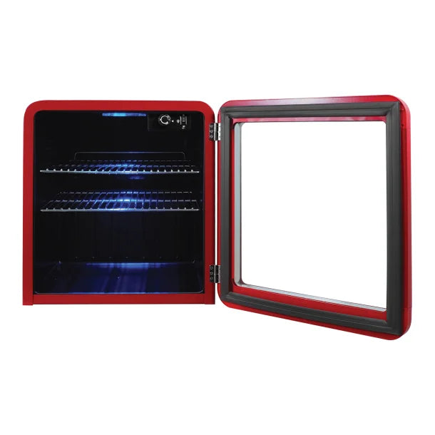 Magic Chef® 1.7-Cu. Ft. Retro Beverage Cooler (Red)