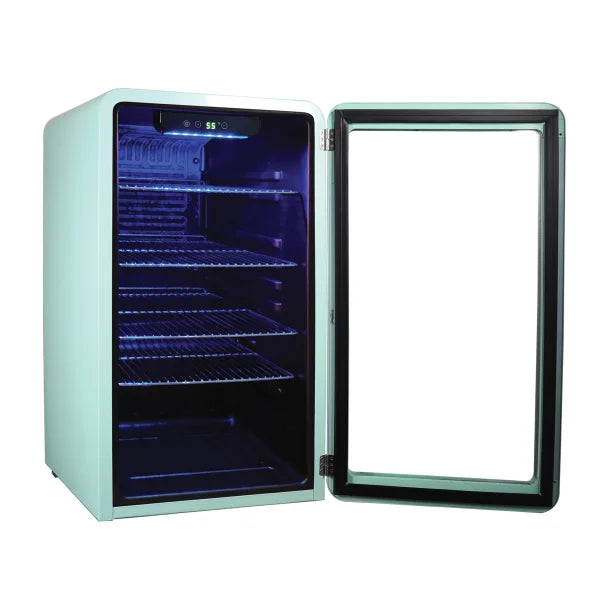 Magic Chef® 3.4-Cu. Ft. Retro Beverage Cooler (Green)