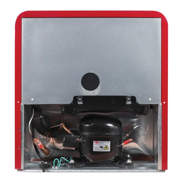 Magic Chef® 1.6-Cu. Ft. ENERGY-STAR® Certified Retro Mini Fridge with Manual Defrost (Red)