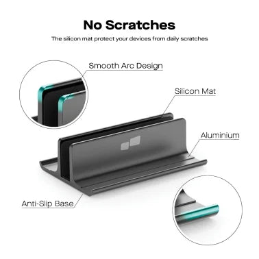 Mobile Pixels Vertical Laptop Stand, Black