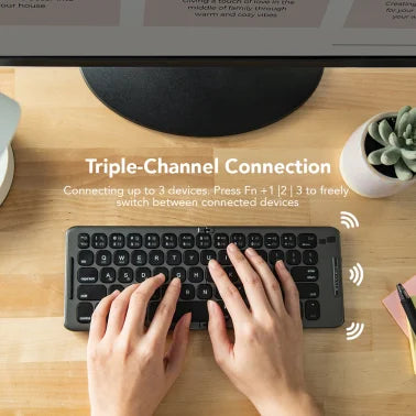 Mobile Pixels 3-Ft. USB-C® to USB-C® Cable with Type-A Adapter, Black