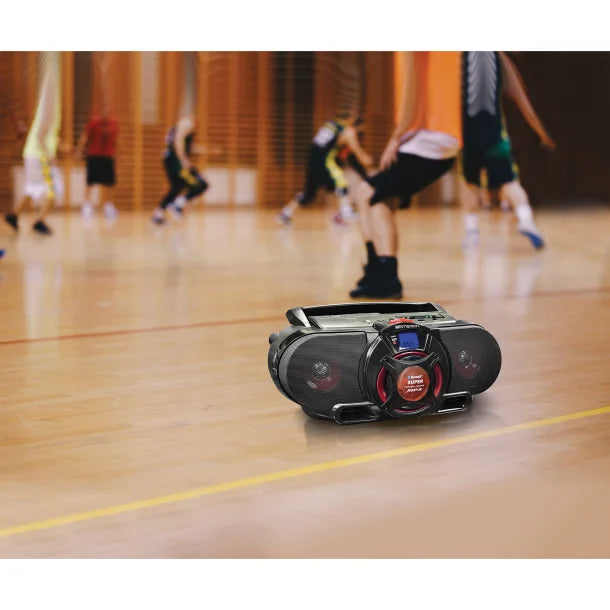 Emerson® Bluetooth® CD/Radio Boom Box, Black, EPB-3002