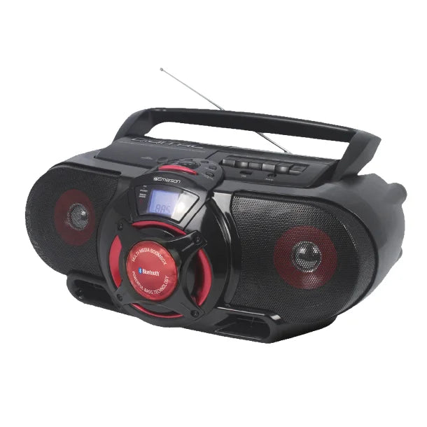 Emerson® Bluetooth® CD/Radio Boom Box, Black, EPB-3002