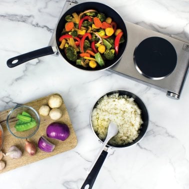 NESCO® 1,800-Watt Double-Burner Electric Cast-Iron Hot Plate