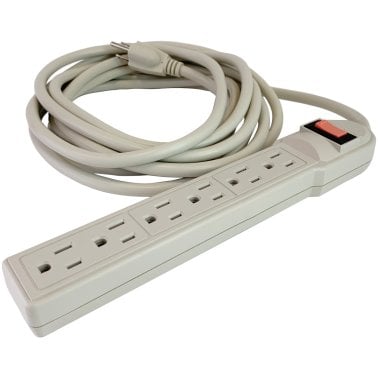STANLEY® PowerMAX 6-Outlet XL Power Strip, 15-Foot Cord