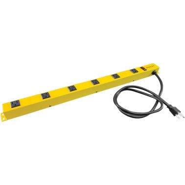 STANLEY® ShopMAX Pro 600-Joules Surge Protector Power Bar, 6 Outlets, 4-Ft. Cord, 31613