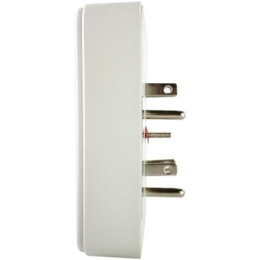 STANLEY® SurgePro 750-Joules Surge Suppression Night-Light Wall Tap, 6 Outlets, 33208