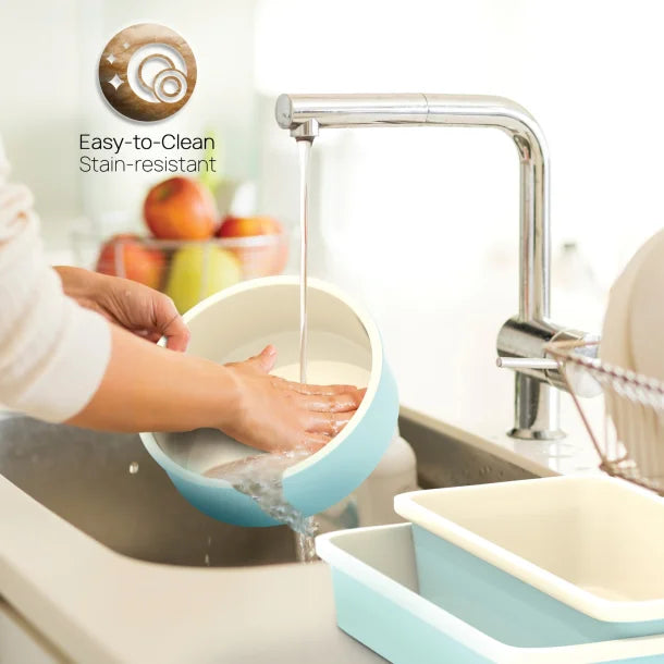 NutriChef 6-Piece Ceramic and Steel Non-Stick Baking Pans with Muffin, Cake, and Cookie Pans