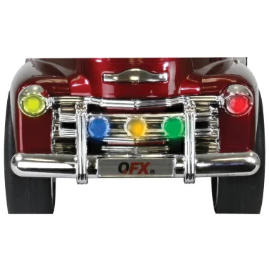 QFX® BT-1953 Retro Truck Bluetooth® Speaker (Red)
