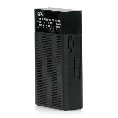 QFX® AM/FM/Shortwave 3-Band Radio