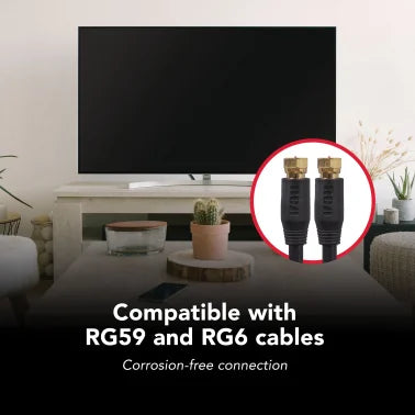 RCA Coaxial Splitter (2-Way)