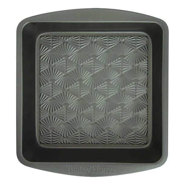 Taste of Home® 8-In. Non-Stick Metal Square Baking Pan, Ash Gray