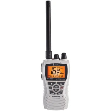 Cobra Marine® Marine 6-Watt Floating VHF Radio (White)