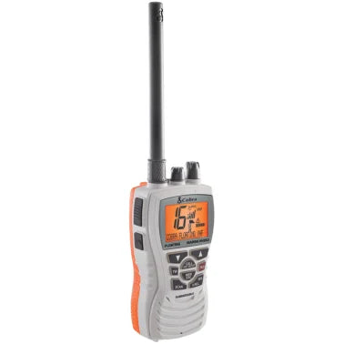 Cobra Marine® Marine 6-Watt Floating VHF Radio (White)