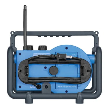 Sangean® BlueBox Portable AM/FM Ultra-Rugged Rechargeable Digital Tuning Receiver with Bluetooth®