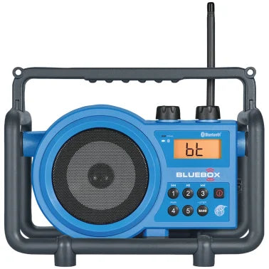Sangean® BlueBox Portable AM/FM Ultra-Rugged Rechargeable Digital Tuning Receiver with Bluetooth®