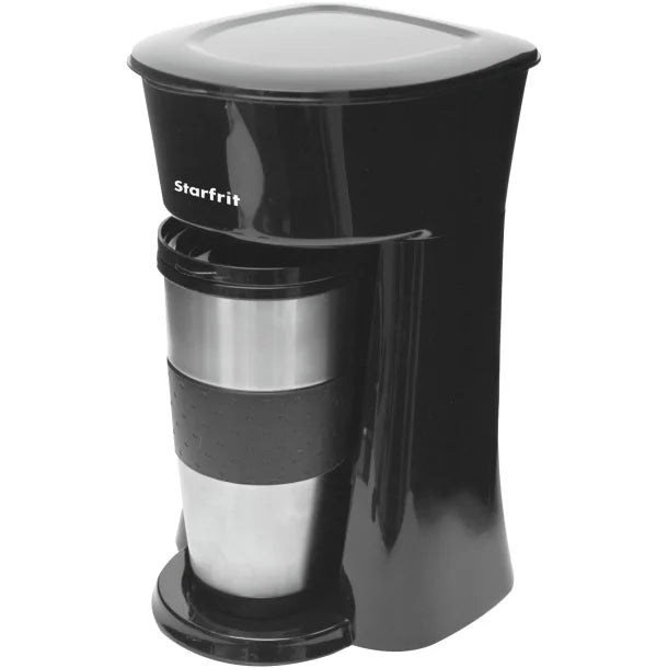 Starfrit® Single-Serve Drip Coffee Maker with Bonus Travel Mug