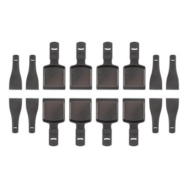 THE ROCK™ by Starfrit® Raclette/Party Grill Set, Black