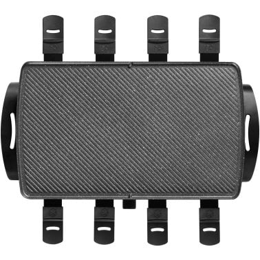 THE ROCK™ by Starfrit® Raclette/Party Grill Set, Black