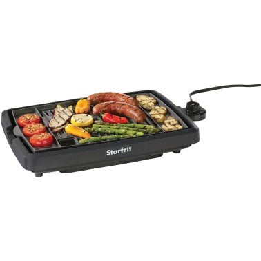 THE ROCK™ by Starfrit® Indoor Smokeless Electric BBQ Grill