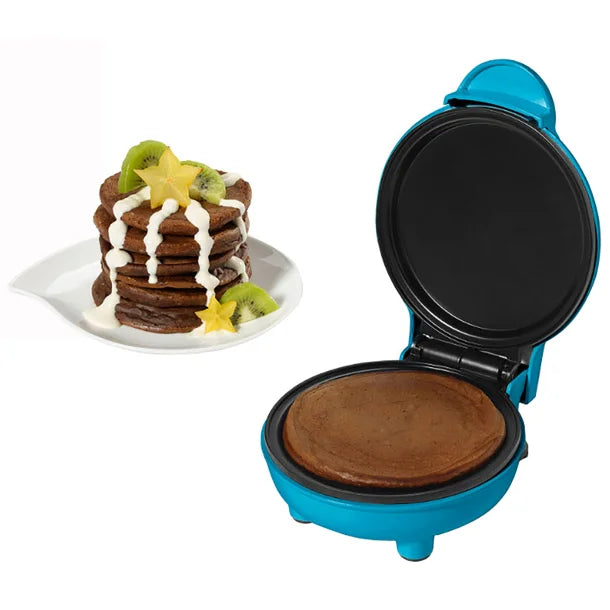 Starfrit® 4-In. Electric Mini Pancake Maker, Blue