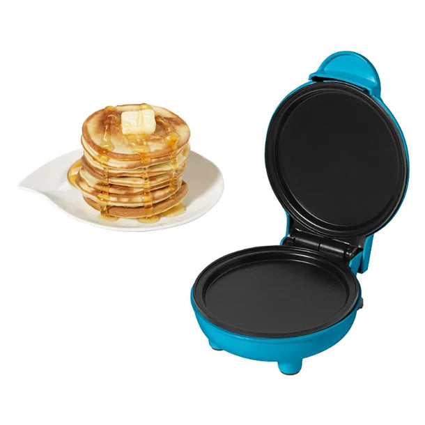 Starfrit® 4-In. Electric Mini Pancake Maker, Blue