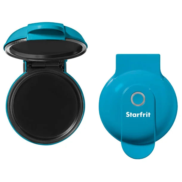 Starfrit® 4-In. Electric Mini Pancake Maker, Blue