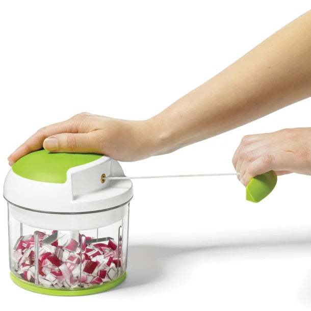 Starfrit® Pull Chopper, Green/White