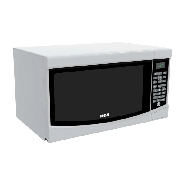 Frigidaire® 0.7-Cu. Ft. Countertop Microwave Oven with Glass Turntable, 700 Watts, White (White)