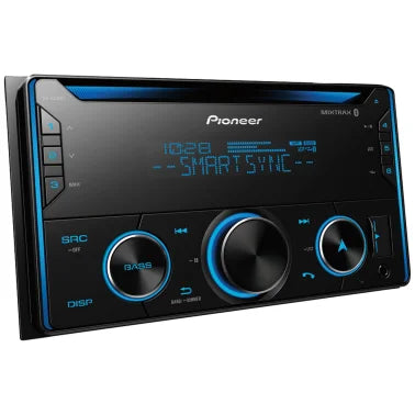 Pioneer® Double-DIN In-Dash CD Receiver with Bluetooth®